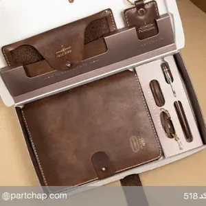 ست هدیه چرمی با کیفیت بالا چرم طبیعی
